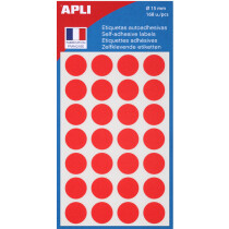 agipa APLI Markierungspunkte, Durchmesser: 15 mm, rund, rot