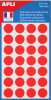 agipa APLI Markierungspunkte, Durchmesser: 15 mm, rund, rot