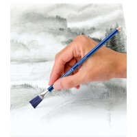 STAEDTLER Radierstift Mars rasor, blau, mit Bürstchen