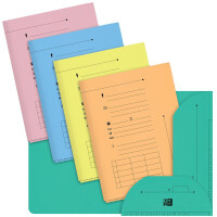 Oxford Aktenmappe PASTEL, Farbe: rosa, 240 g qm