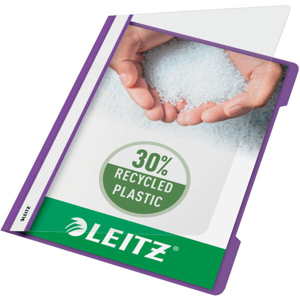 LEITZ Schnellhefter Standard, DIN A4, PP, schwarz