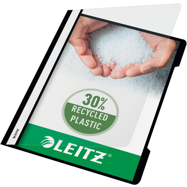 LEITZ Schnellhefter Standard, DIN A4, PP, schwarz