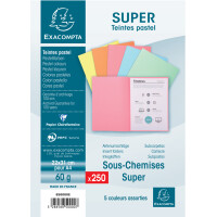 EXACOMPTA Aktendeckel SUPER 60, DIN A4, 60 g qm, chamois