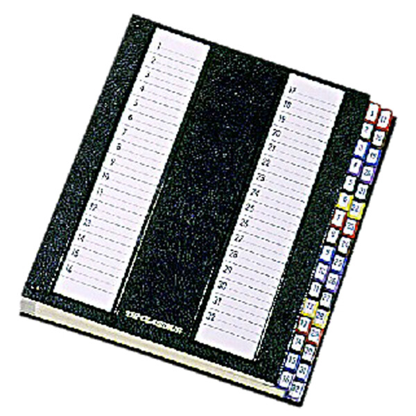 emey Pultordner Serie 11, DIN A4, 24 F&auml;cher, schwarz