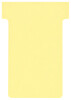 nobo T-Karten, Größe 1 28 mm, 170 g qm, gelb