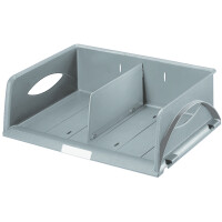 LEITZ Ablagekorb Sorty, DIN A4 C4 quer, grau