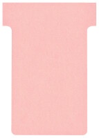 nobo T-Karten, Größe 1 28 mm, 170 g qm, pink
