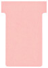 nobo T-Karten, Größe 1 28 mm, 170 g qm, pink