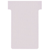 nobo T-Karten, Größe 1,5 45 mm, 170 g qm, rot