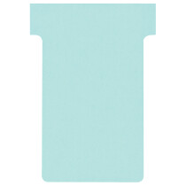 nobo T-Karten, Größe 1,5 45 mm, 170 g qm, blau