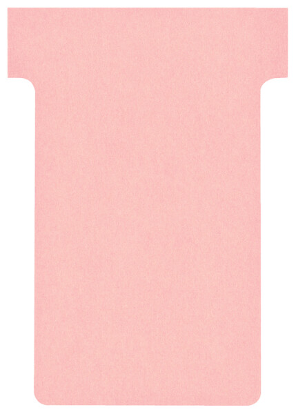 nobo T-Karten, Größe 2 60 mm, 170 g qm, pink