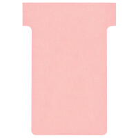 nobo T-Karten, Größe 2 60 mm, 170 g qm, pink