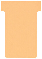 nobo T-Karten, Größe 4 124 mm, 170 g qm, gelb