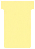 nobo T-Karten, Größe 4 124 mm, 170 g qm, gelb