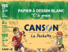 CANSON Zeichenpapier "C" à Grain, DIN A4, 180 g qm