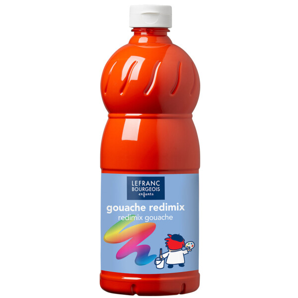 LEFRANC BOURGEOIS Gouachefarbe 1.000 ml, karminrot
