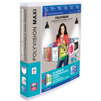 Oxford Präsentations-Ringbuch POLYVISION Maxi, DIN A4+, 60 m