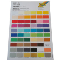 folia Farbübersicht Farbkarte, DIN A4
