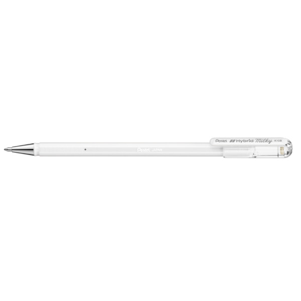 Pentel Gel-Tintenroller Hybrid Milky, pastellblau
