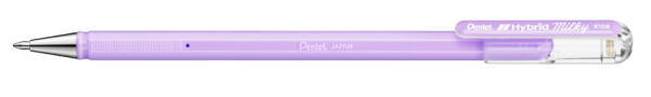 Pentel Gel-Tintenroller Hybrid Milky, pastellviolett