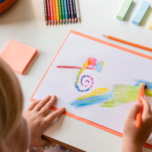 BIC KIDS Aquarell-Buntstifte Aquacouleur, 12er Kartonetui