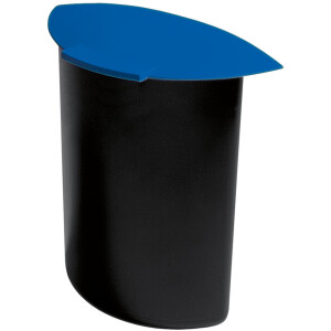 HAN Abfall-Einsatz MOON, PP, 6 Liter, mit blauem Deckel