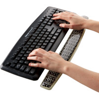 Fellowes Tastatur-Handgelenkauflage Photo Gel, schwarz...