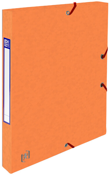 Oxford Sammelbox Top File+, 25 mm, DIN A4, rot