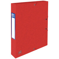 Oxford Sammelbox Top File+, 40 mm, DIN A4, rot