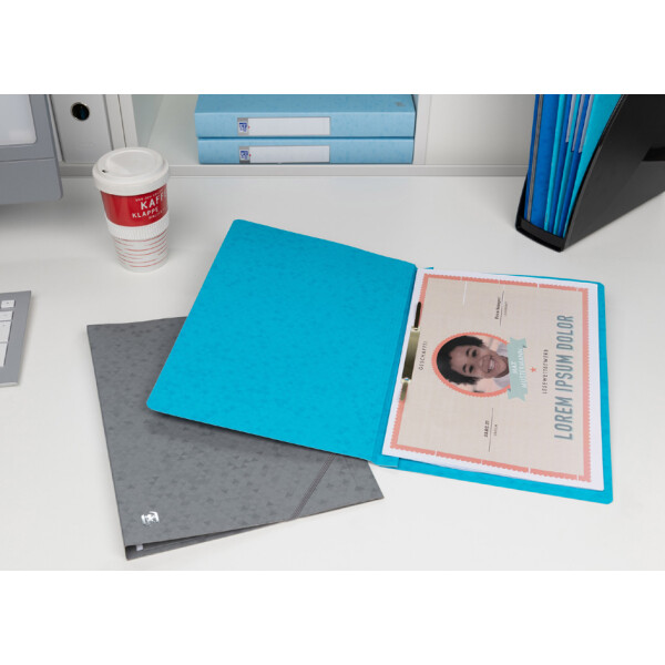 Oxford Schnellhefter Top File+, DIN A4, braun