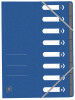 Oxford Ordnungsmappe Top File+, DIN A4, 8 Fächer, blau