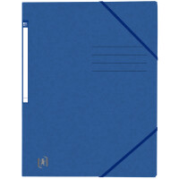 Oxford Eckspannermappe Top File+, DIN A4, blau
