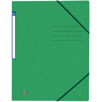 Oxford Eckspannermappe Top File+, DIN A4, grün