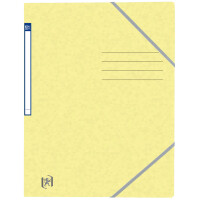 Oxford Eckspannermappe Top File+, DIN A4, pastell gelb