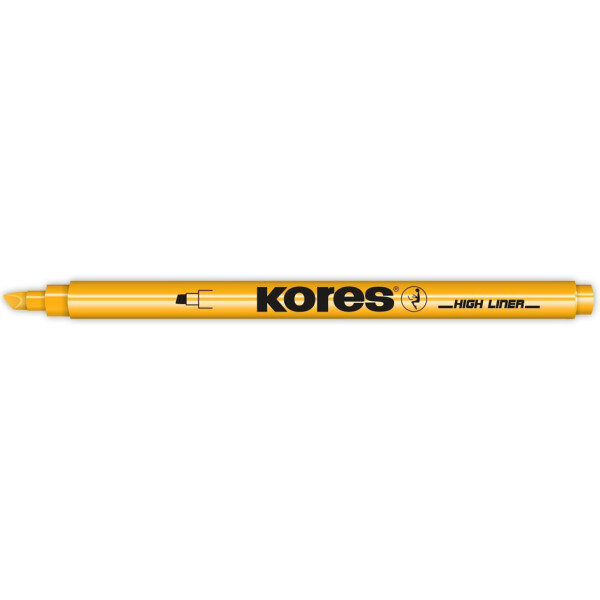 Kores Textmarker-Pen, Keilspitze: 0,5 - 3,5 mm, pink
