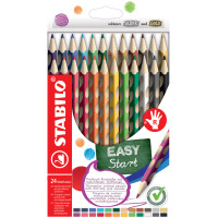 STABILO Dreikant-Buntstifte EASYcolors L, 12er Kartonetui