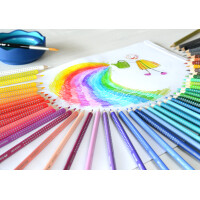 FABER-CASTELL Dreikant-Buntstifte Colour GRIP, 48er Etui