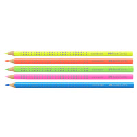 FABER-CASTELL Dreikant-Buntstift Colour GRIP, neonpink