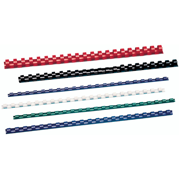 GBC Plastikbinderücken CombBind, DIN A4, 16 mm, rot