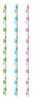 PAPSTAR Papier-Trinkhalm "Dots", 200 mm, farbig sortiert