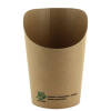 PAPSTAR Wrap-Cup "pure", rund, 230 ml, braun