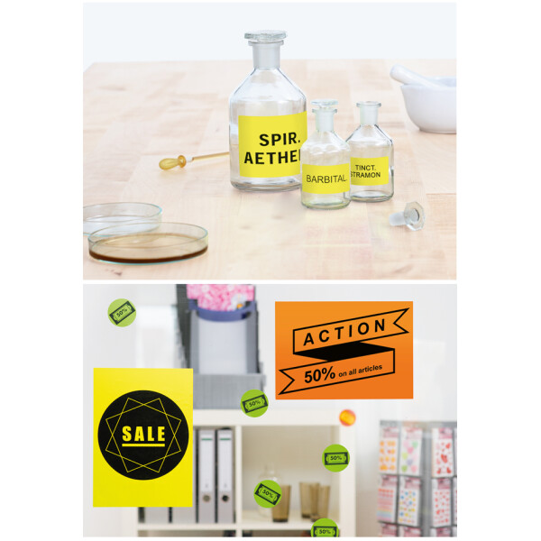 HERMA Universal-Etiketten SPECIAL, 63,5 x 29,6 mm, orange