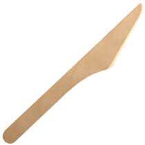 NATURE Star Holz-Messer, aus Birkenholz, Länge: 160 mm