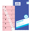 AVERY Zweckform Formularbuch "Bonbuch", 105 x 198 mm, rosa