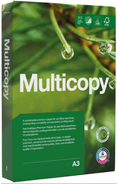 Inapa Multifunktionspapier MultiCopy, A3, 80 g qm