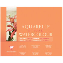 Clairefontaine Künstlerblock Aquarelle ETIVAL, 100 x...