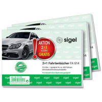 sigel Formularbuch "Fahrtenbuch", 2 + 1 Aktion,...