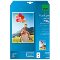 sigel InkJet-Everyday-Foto-Papier, DIN A4, hochglänzend