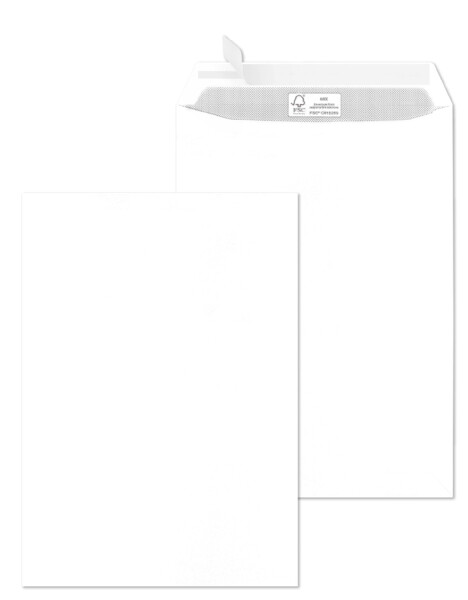 MAILmedia Versandtasche Offset weiß, B4, ohne Fenster