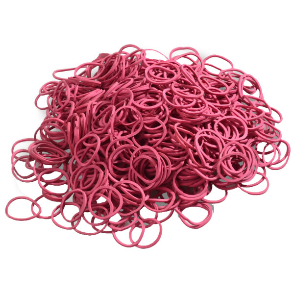 dm-folien Gummiringe im Beutel, rot, 50 mm, Gro&szlig;packung